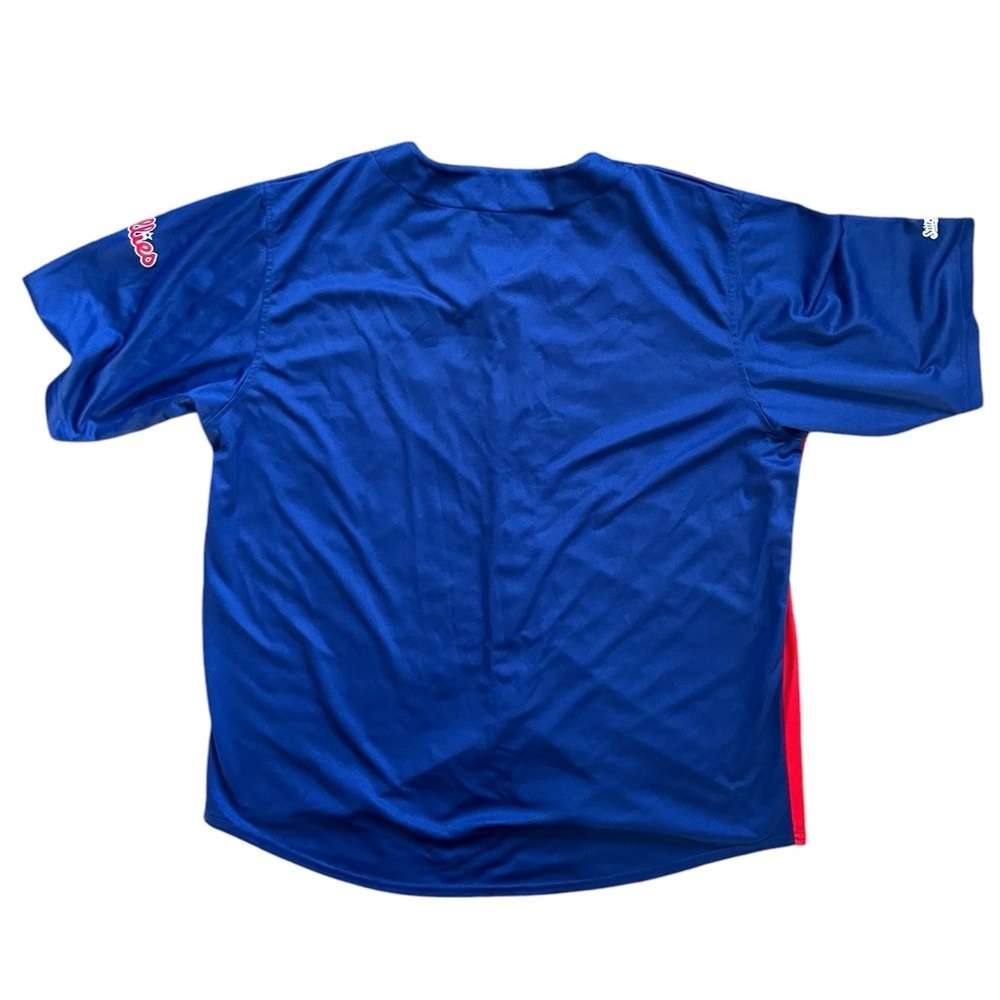 MLB Philadelphia Phillies Button Up Jersey - Picture 2 of 7